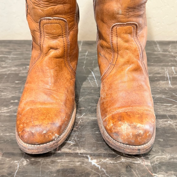 Frye Vintage Knee High Leather Campus Boots - Picture 7 of 14